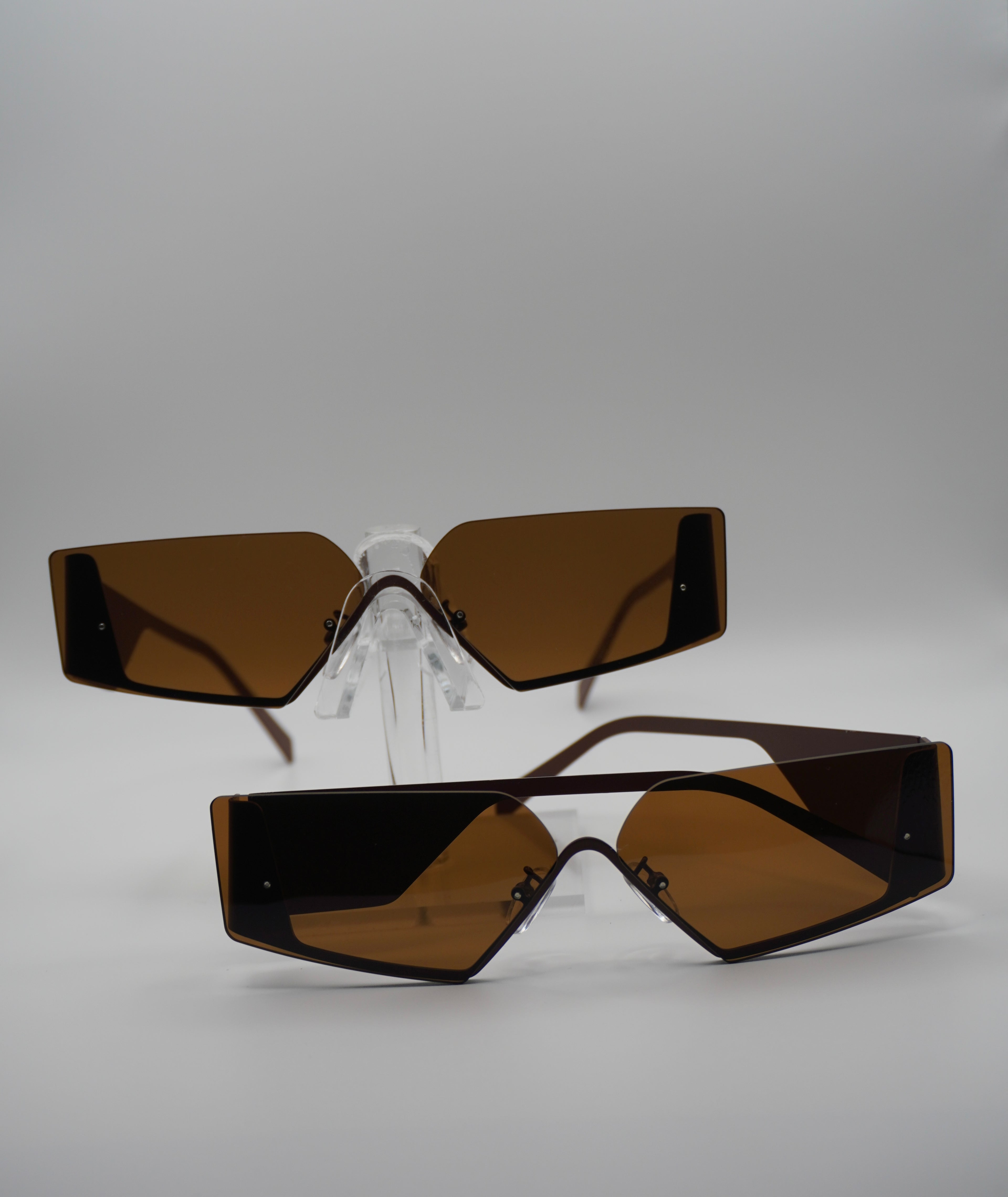 SHADED GLASS BROWN