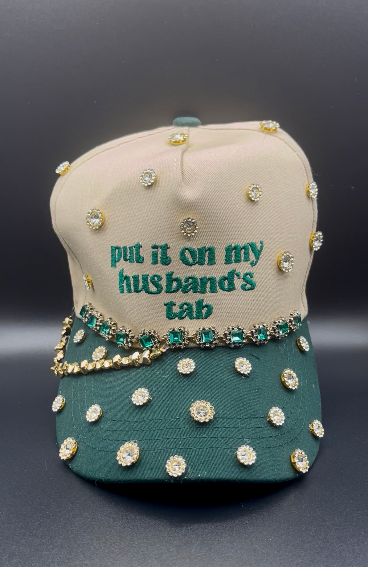 “Put it on my husband’s tab”